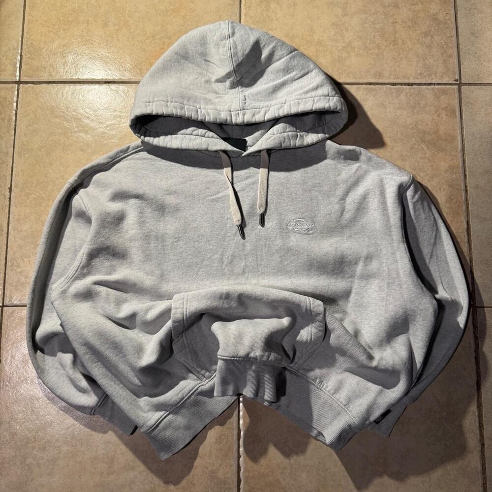 Vintage 2000s y2k gray dickies hoodie Size XS in Womens